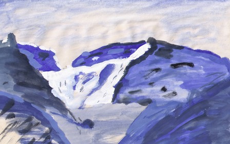 Aquarell Tauern